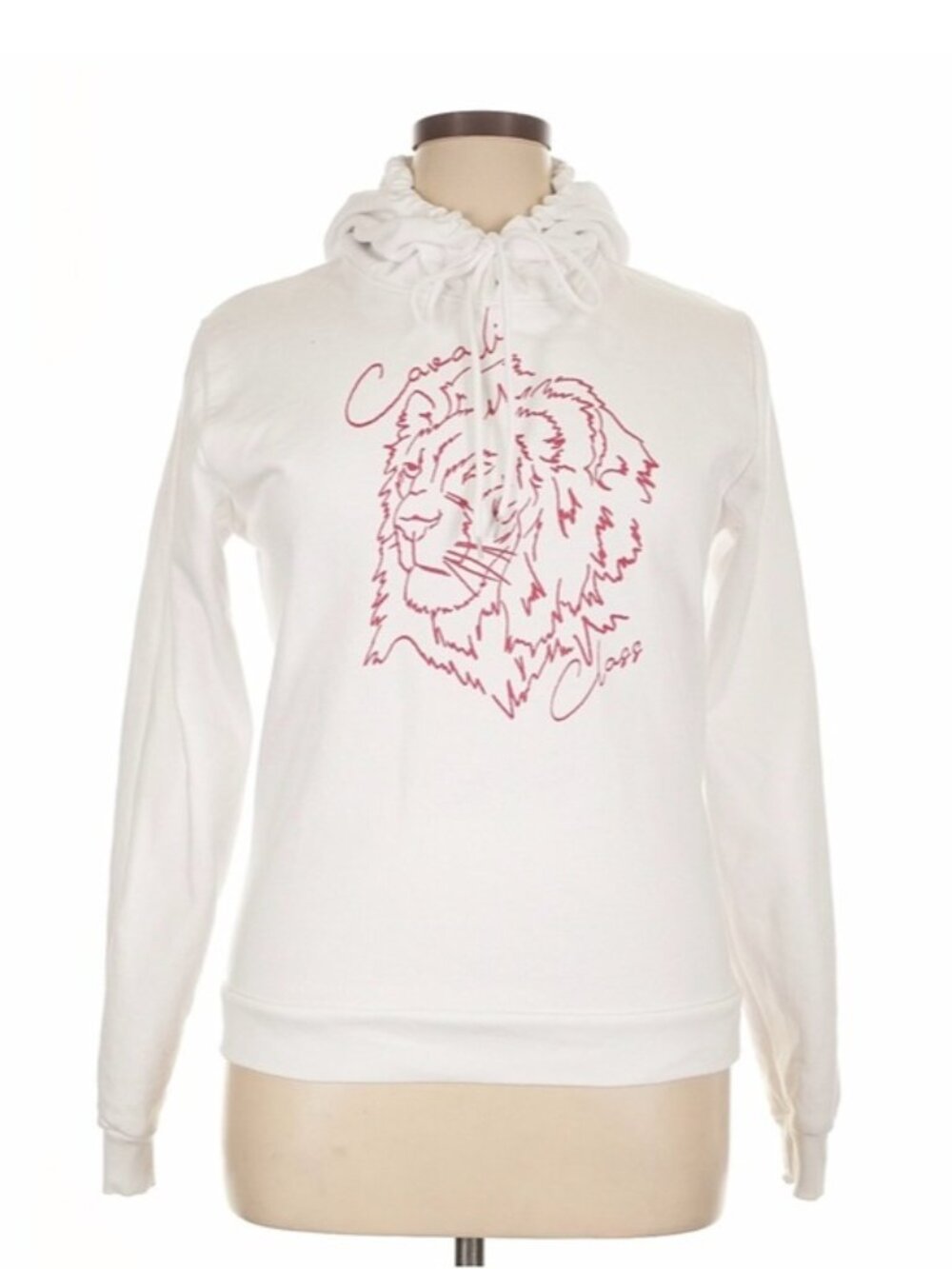 Cavalli Class Embroidered Lion Hoodie XL